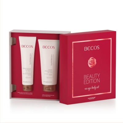 Becos Beauty Edition - No Age Body Set-gel De Ducha Crema+crema Corporal Reafirmante 