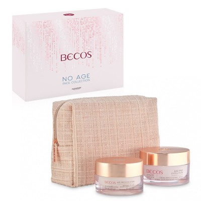 Becos No Age - Crema Facial Anti-edad Spf 20 + Bálsamo No Age Ojos Labios Cuello 