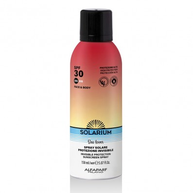 SOLARIUM Spray Solar - Proteccion Invisible Cara y cuerpo SPF30 